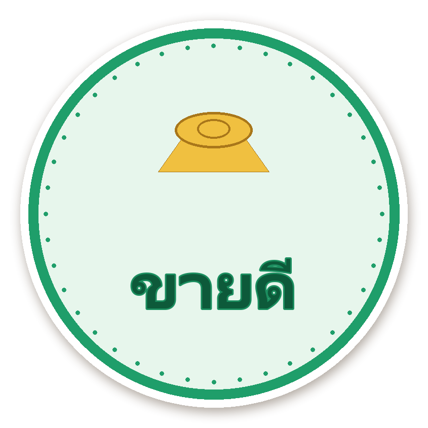 สติ๊กเกอร์ สติ๊กเกอร์คำมงคล ขายดี