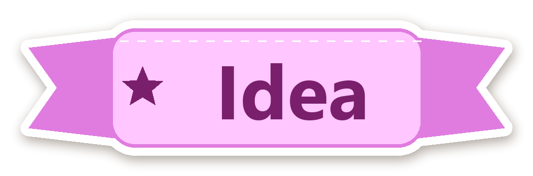 สติ๊กเกอร์ สติ๊กเกอร์ไดอารี่ ป้าย Idea