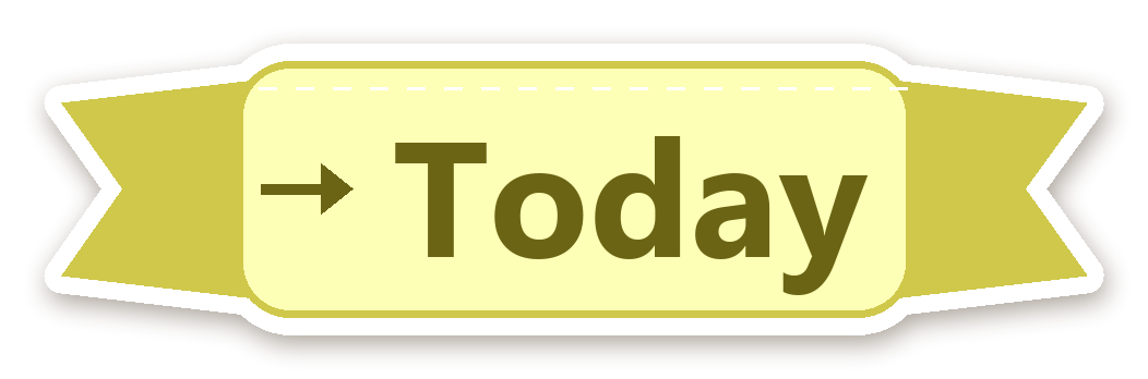 สติ๊กเกอร์ สติ๊กเกอร์ไดอารี่ ป้าย Today