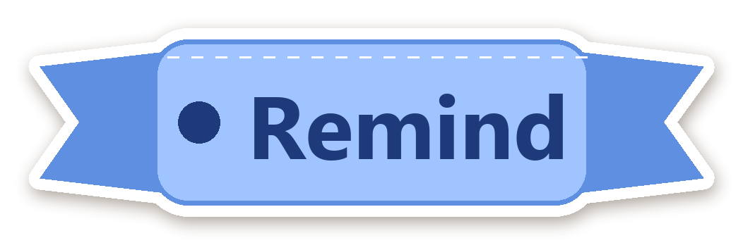 สติ๊กเกอร์ไดคัท สติ๊กเกอร์ไดอารี่ ป้าย Remind กันน้ำ ตัดตามลาย
